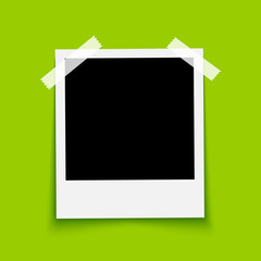 Photo frame vector