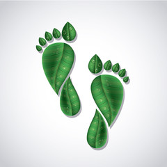 ecological leaves  design 