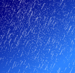Rainy sky vector illustration 