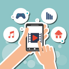 Technology design , Vector illustration