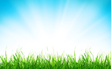 Plakat Abstract sunny spring background