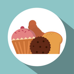 Bakery icon design 