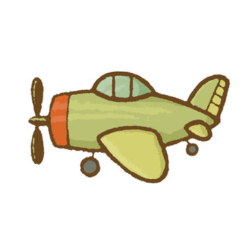 Vector airplane illustration