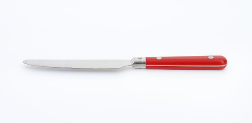 red-handle table knife