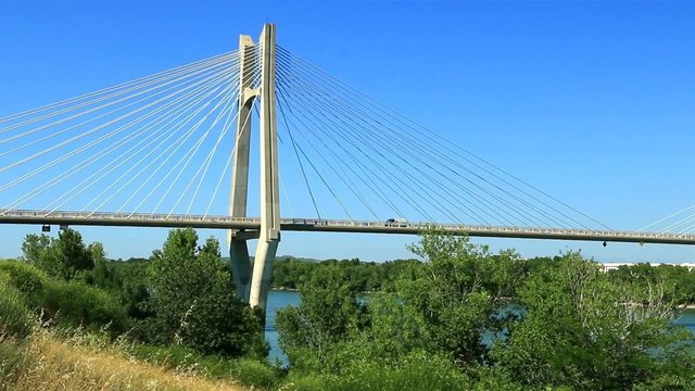 Panoramique du pont de Tarascon