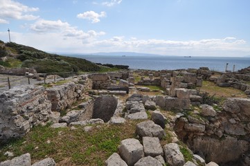 Fototapeta na wymiar Ancient Tharros, Sardinia