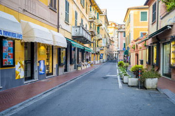 Fototapeta na wymiar Levanto - town in Italy