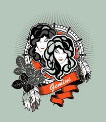 Gemini zodiac sign