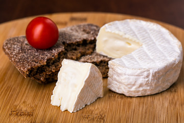 french cheese and bread