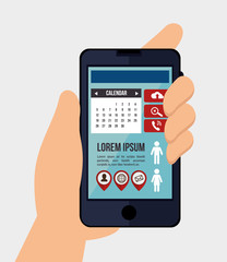 mobile infographic design