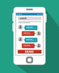 mobile infographic design