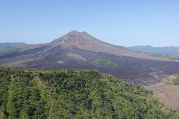 Fototapeta na wymiar Vulkan Gunung Batur, Bali, Indonesien