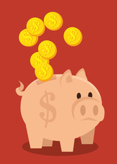 Money concept design 