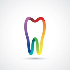 Spectrum ribbon tooth symbol