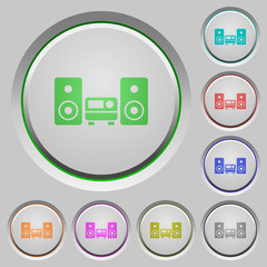 Hifi push buttons