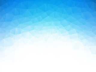 low poly blue ice texture background