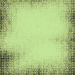 Green geometrical background. Grunge.