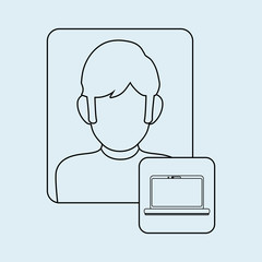 Technology icon design