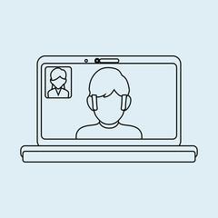 Technology icon design