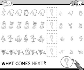 pattern activity coloring book