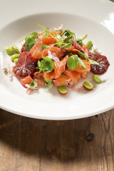 Smoked Trout and Endamame Salad
