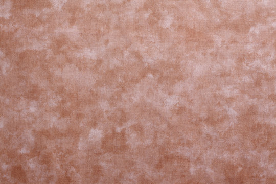 Stained brown fabric background