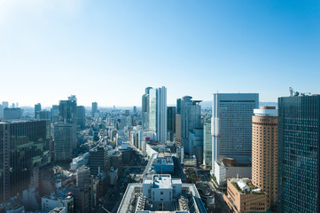 Fototapeta premium Japonia pejzaż Osaka
