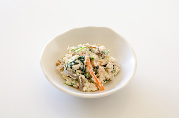 ほうれん草の白和え