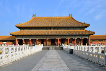 Palace of Heavenly Purity at Forbidden City in Beijing