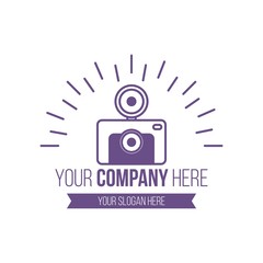 photography vector logo icon
