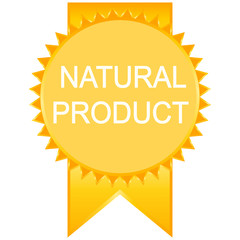 modern natural product  sign
