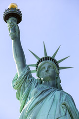 Naklejka na ściany i meble The Statue of Liberty in New York City