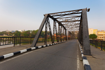 Chiang Mai's old steel bridge