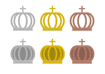 イラスト素材「王冠」