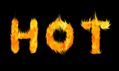 HOT fire letters