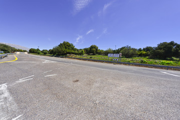 Road in Golan