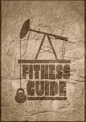Fitness guide text. Gym and Fitness relative image