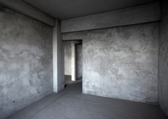 Empty house, No decoration no one lives inside
