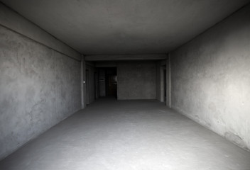 Empty house, No decoration no one lives inside
