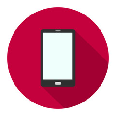 Mobile phone vector illustration.