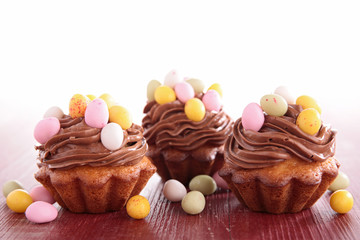 easter cupcake