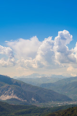Südliche Alpen am Lago Maggiore, Oberitalien