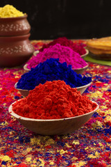 
Holi, celebration of colors.An Indian festival
