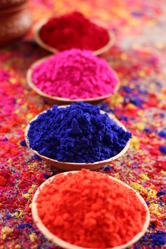 

Holi, celebration of colors.An Indian festival