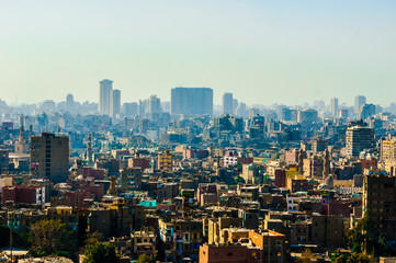 Cairo (Egypt) city view photo,beautiful view on the capital with