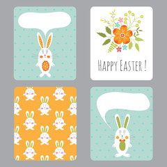 Set of Easter cards