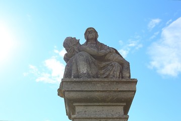 Die Pieta im Himmel