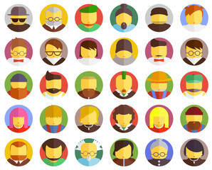 Fototapeta premium vector face icon