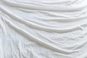 Crédence de cuisine en verre imprimé Poussière wrinkled canvas cloth texture background