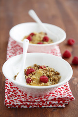Crumble dessertv